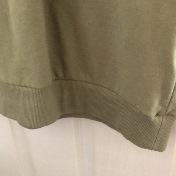 Cute army green comfy dress! But Coffee First! - Picture 5 of 5